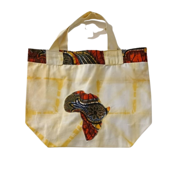 Bolso bandolera de tela decorado Africa Wax